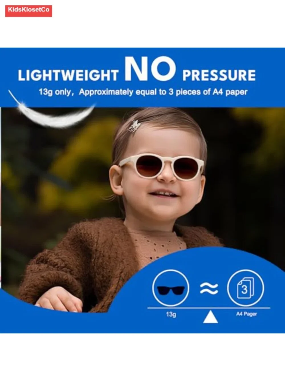 Toddler Polarized Sunglasses UV400 with Strap 2-Pack